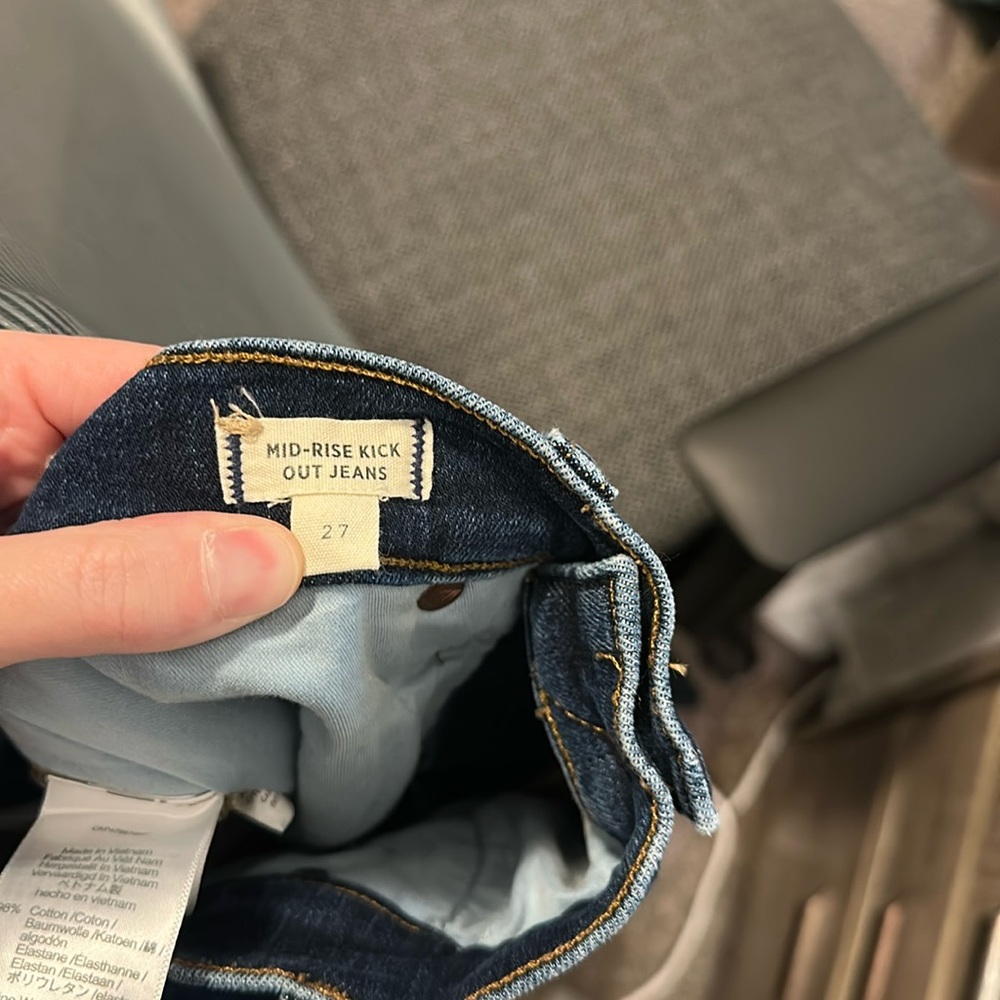 Madewell kick out Jean